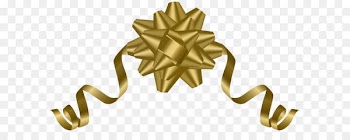Gold Bow and arrow Clip art - Gold Deco Bow Transparent PNG Clip Art 