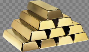 Gold Bricks PNG Free Download