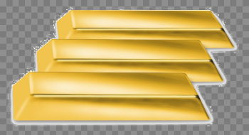 Gold Bricks PNG High-Quality Image