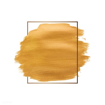 Gold brush stroke | Free stock vector - 552266