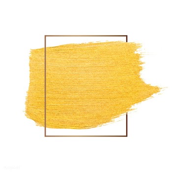 Gold brush stroke | Free stock vector - 552339