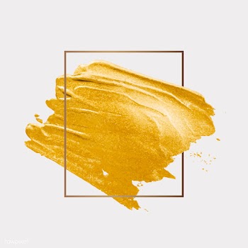Gold brush stroke | Free stock vector - 552367