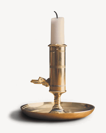 Gold candle holder, isolated object | Free PSD - rawpixel