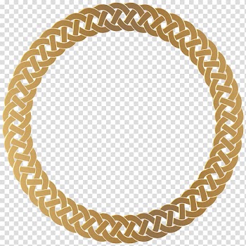 Gold chain , Amritsar Cantonment Jalandhar Cantonment Bakloh Cantonment Board, Golden Round Frame Border transparent background PNG clipart