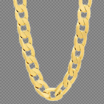 Gold Chain Transparent Background PNG