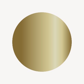 Gold circle collage element vector | Free Vector - rawpixel