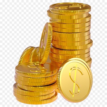 Gold coin Bank Photography - Golden coins 