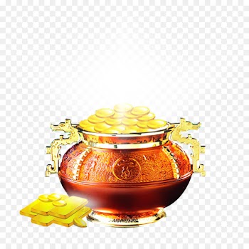 Gold coin Download - Free pot of gold coins to pull material 