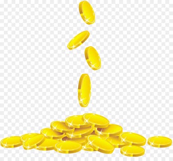 Gold coin Gold as an investment Money - falling money 