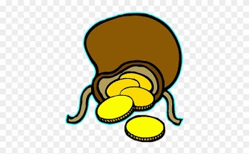 Gold-coins - Money Bag Clip Art