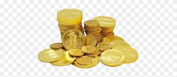 Gold Coins Png Image - Harry Potter Bank Of Gringotts Money Box