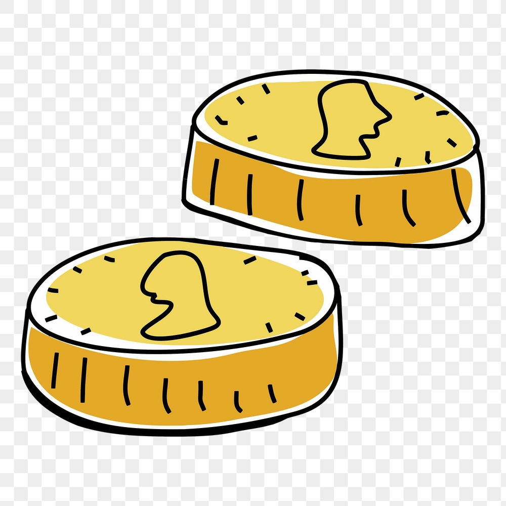 Gold coins png sticker, finance | Free PNG - rawpixel