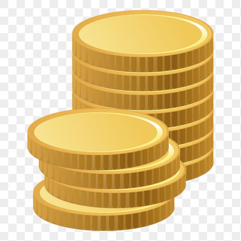 Gold coins png sticker, transparent | Free PNG - rawpixel