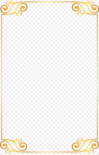 Gold Color - Gold pattern frame pattern 