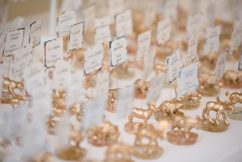 Gold-colored Animal Figurine Lot
