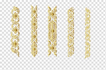 Gold-colored , Gold Euclidean , Gold stripes decoration transparent background PNG clipart