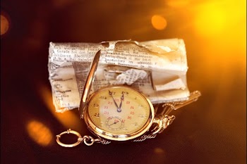 Gold-colored Pocket Watch