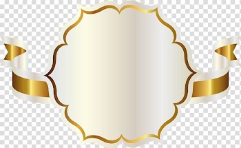 Gold-colored ribbon illustration, Yellow Pattern, ribbon transparent background PNG clipart