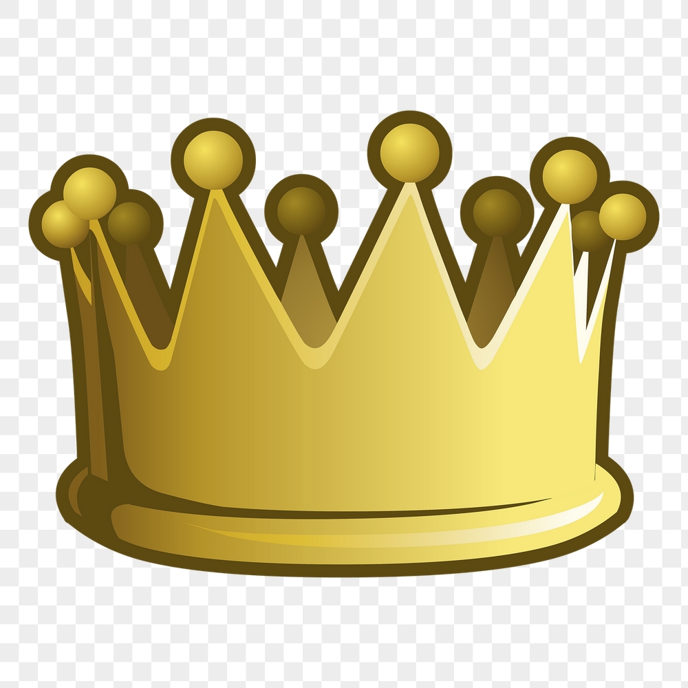 Gold crown png sticker object | Free PNG - rawpixel
