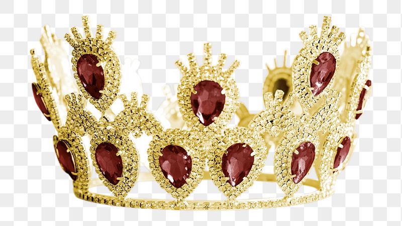 Gold crown png sticker, royal | Free PNG - rawpixel
