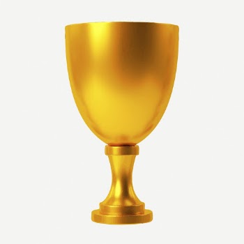 Gold cup clipart, collage element | Free PSD - rawpixel