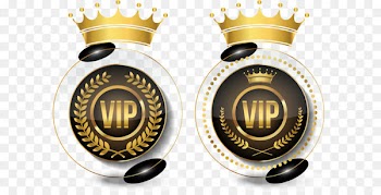 Gold Download Euclidean vector - Crown distinguished member badge 