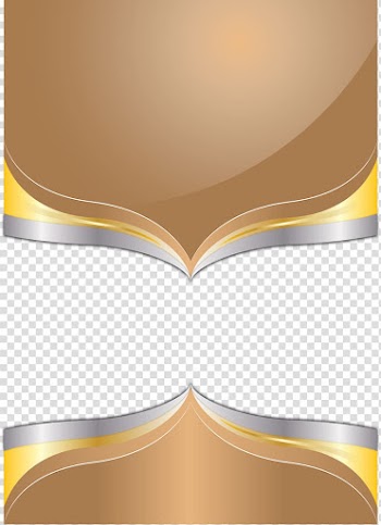 Gold Euclidean , painted gold frame transparent background PNG clipart