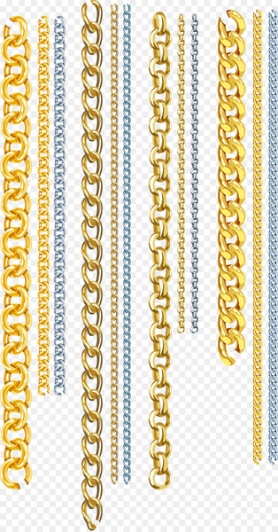 Gold Euclidean vector Chain - Vector chains 