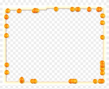 Gold Fancy Picture Frame Clipart - Foods Border Frame Png