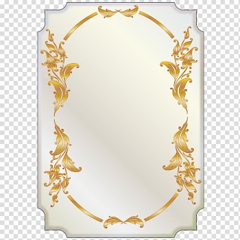 Gold floral boarder illustration, frame Flower, Golden Flower card border transparent background PNG clipart