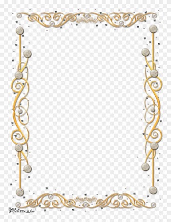 Gold Flower Frame Png Hd - Frame Png Hd