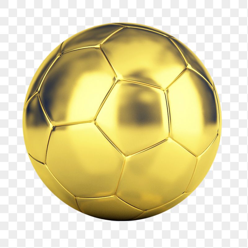 Gold football png sticker, sport | Free PNG - rawpixel