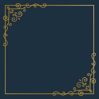 Gold frame background