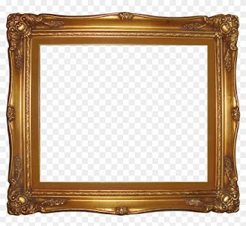 Gold Frame Border Square - Transparent Gold Frame Png