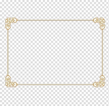 Gold frame , Chinoiserie Frames , Chinese wind decoration borders transparent background PNG clipart