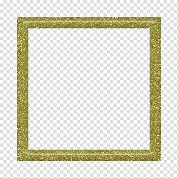 Gold frame frame Computer file, Gold frame material transparent background PNG clipart