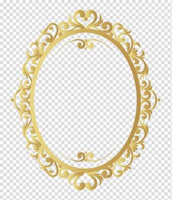 Gold frame illustration, Frames , vintage border transparent background PNG clipart
