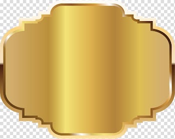 Gold frame , Metal Gold, Golden glitter logo transparent background PNG clipart