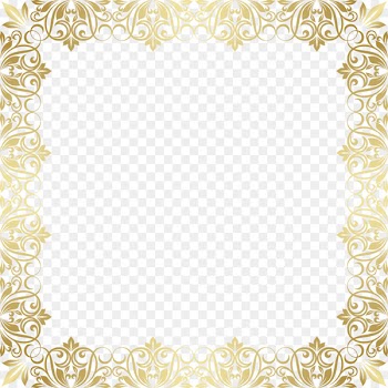 Gold frame Pattern - Gold frame 