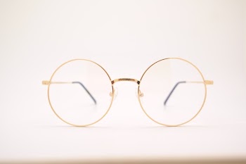 Gold Framed Eyeglasses