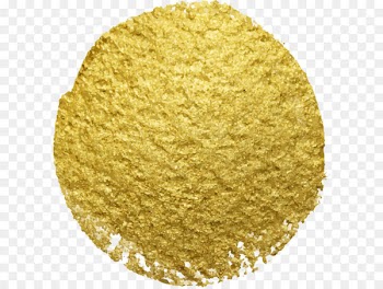Gold Glitter - Golden glitter circle paint 