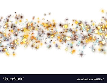 gold glitter sparkles design element