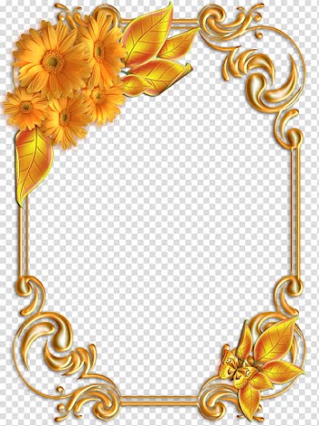 Gold , gold frame transparent background PNG clipart