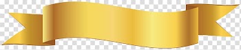 Gold , gold ribbon transparent background PNG clipart
