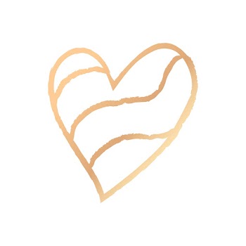 Gold heart icon, illustration vector in… | Free stock illustration | High Resolution graphic