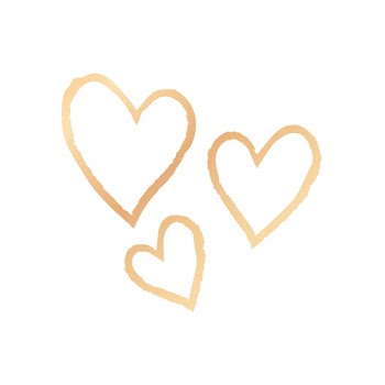 Gold heart psd icon, illustration in doodle… | Free stock illustration | High Resolution graphic