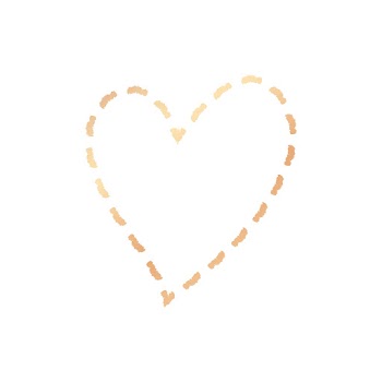 Gold heart psd icon, illustration in doodle… | Free stock illustration | High Resolution graphic