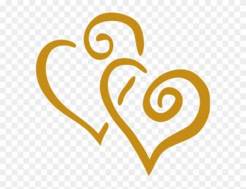 Gold Hearts Clip Art At Clker - Gold Hearts Clip Art