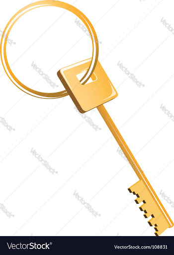  					Gold key vector&nbsp;image														