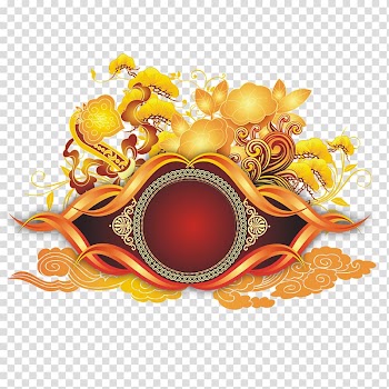 Gold Label transparent background PNG clipart